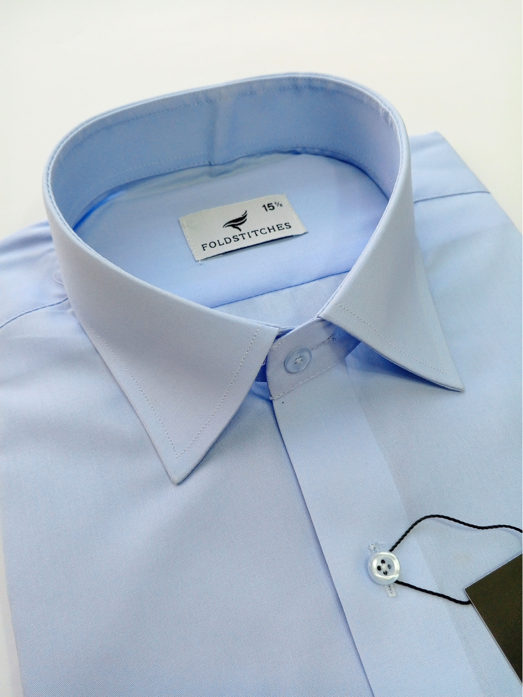 Sky Blue Plain, Men’s Formal Shirt
