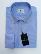 Self Design Dotted Blue, Men’s Formal Shirt