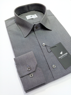 Self Lines Charcoal, Men’s Formal Shirt