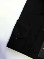 Jet Black Plain, Men’s Formal Shirt