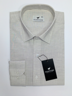Self Design Light Grey, Men’s Formal Shirt