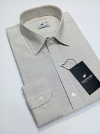 Self Design Light Grey, Men’s Formal Shirt