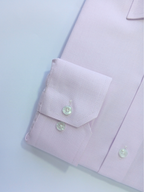Light Pink Self Design, Men’s Formal Shirt