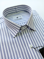 White & Blue Striped, Men’s Formal Shirt