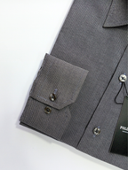 Self Lines Charcoal, Men’s Formal Shirt