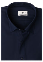 Navy Blue Plain, Men’s Formal Shirt