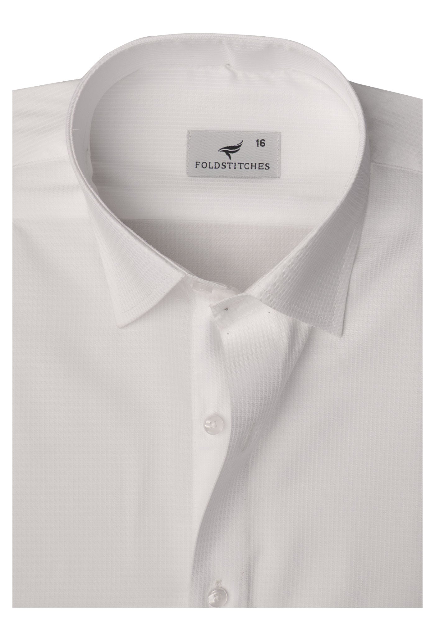 Self Design White, Men’s Formal Shirt