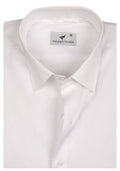 White Chambray. Men's Formal Shirt.