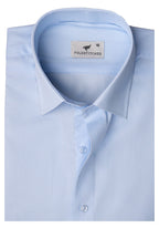 Sky Blue Plain, Men’s Formal Shirt