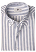 White & Blue Striped, Men’s Formal Shirt