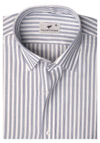 White & Blue Striped, Men’s Formal Shirt