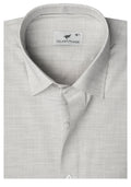 Self Design Light Grey, Men’s Formal Shirt