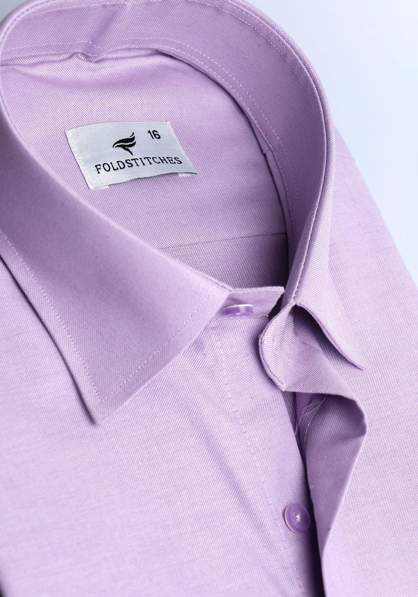 Light Lavender Chambray, Men's Formal Shirt