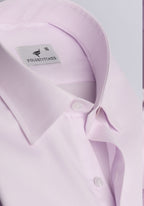 Light Pink Self Design, Men’s Formal Shirt