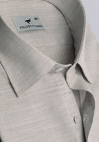 Self Design Light Grey, Men’s Formal Shirt