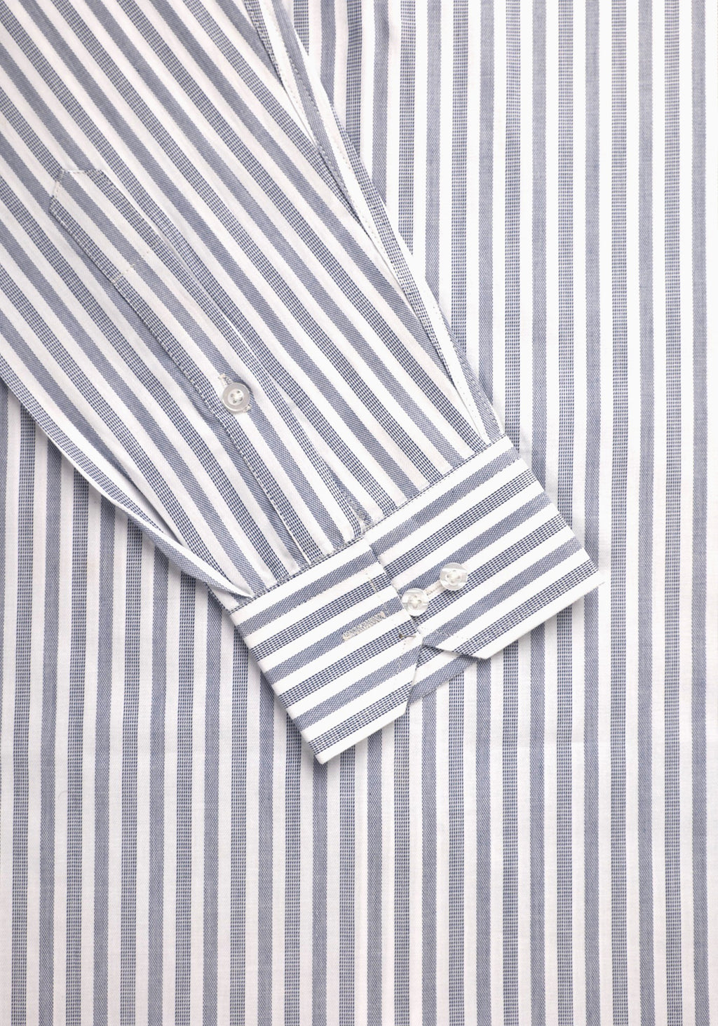 White & Blue Striped, Men’s Formal Shirt