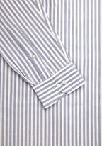 White & Blue Striped, Men’s Formal Shirt