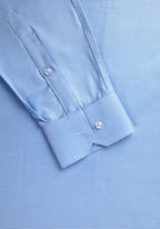 Self Design Dotted Blue, Men’s Formal Shirt