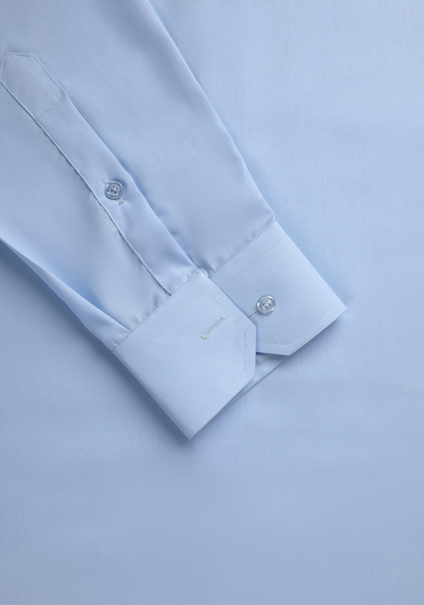 Sky Blue Plain, Men’s Formal Shirt