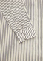 White & Black Striped, Men’s Formal Shirt
