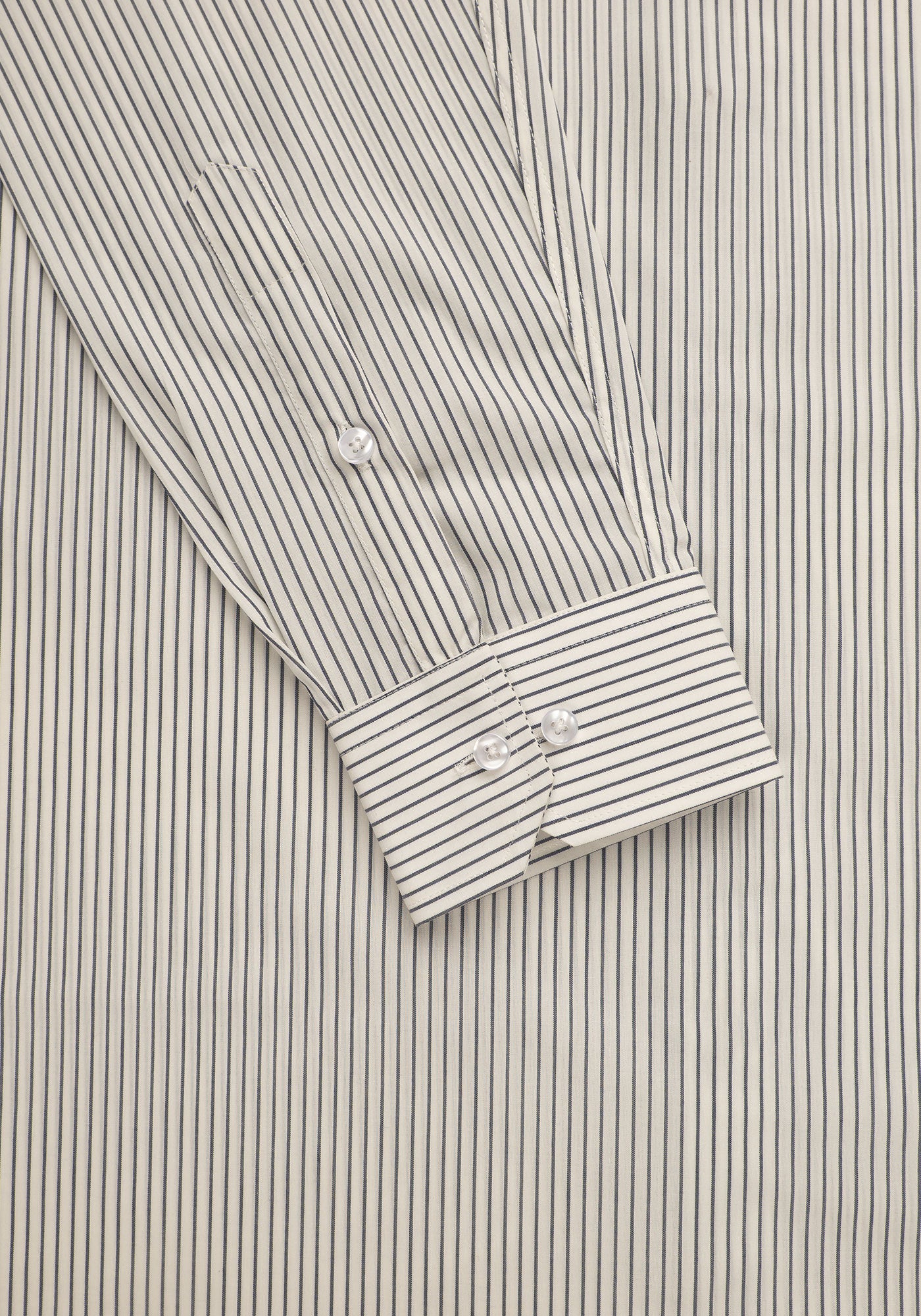 White & Black Striped, Men’s Formal Shirt