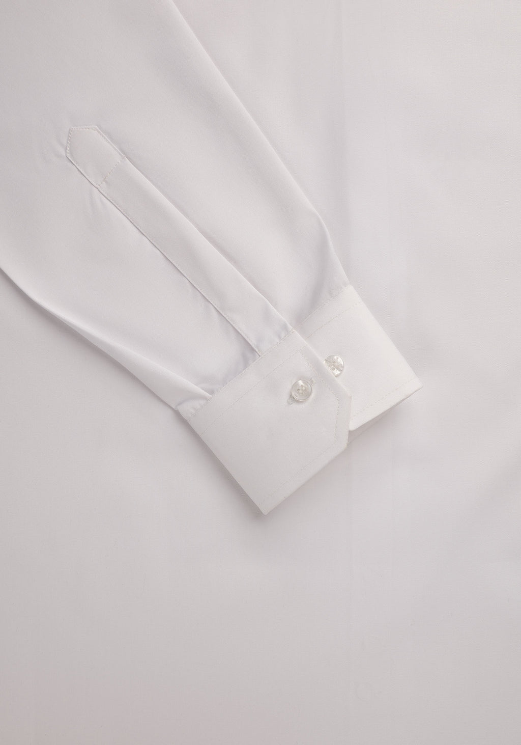 White Chambray. Men's Formal Shirt.