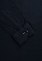 Navy Blue . Men's Formal Shirt.