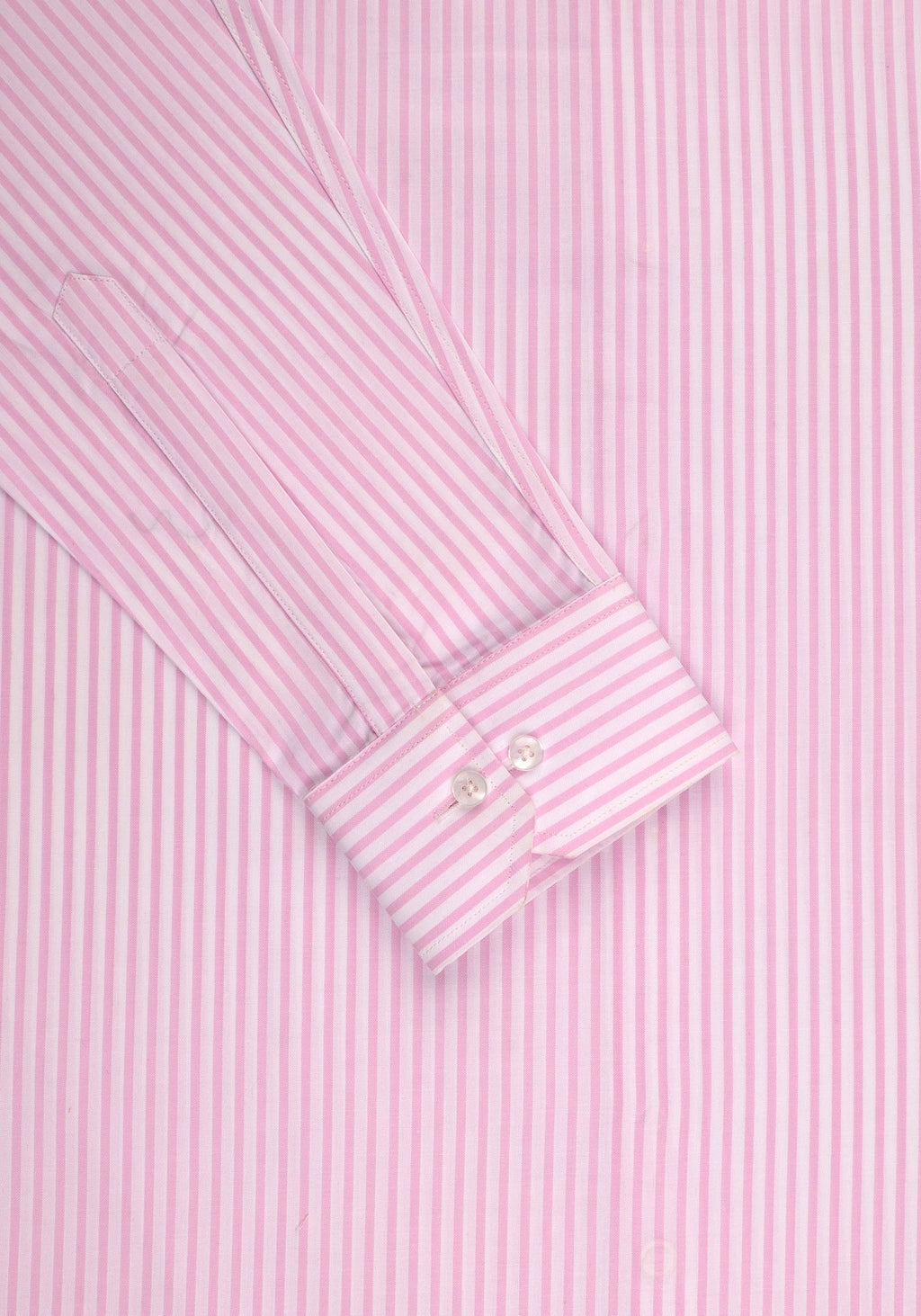 Pink Lined. Men's Formal Shirt.