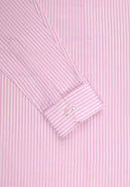 Pink Lined. Men's Formal Shirt.