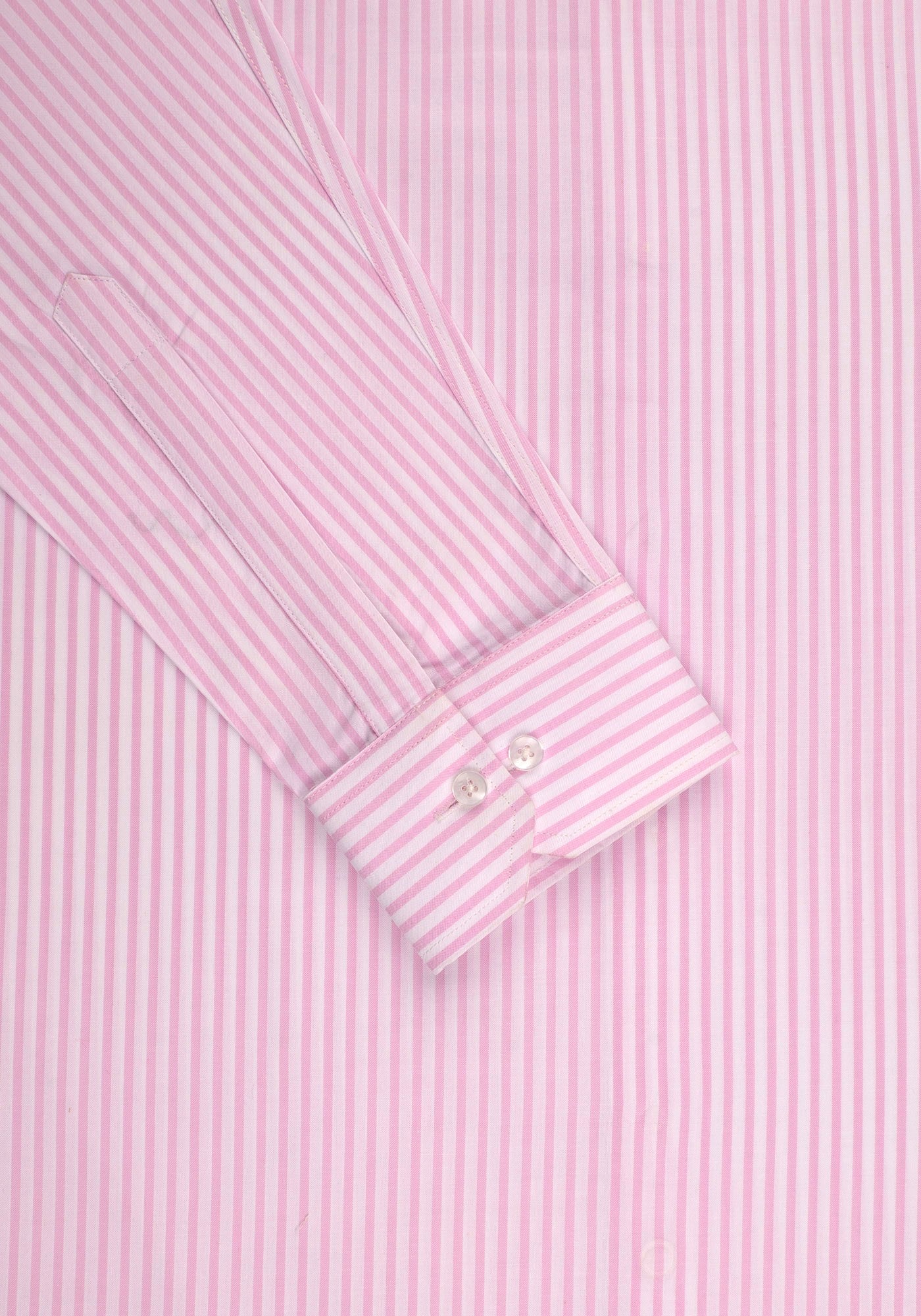 Pink Lined. Men's Formal Shirt.